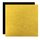 Metallic-Paper Double Color 15 cm gold-schwarz, 10 Blatt