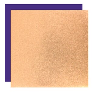 Metallic-Paper Double Color kupfer-violett, verschiedene Größen