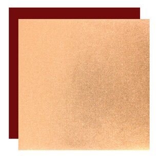 Metallic-Paper Double Color 18 cm kupfer-azuki, 10 Blatt