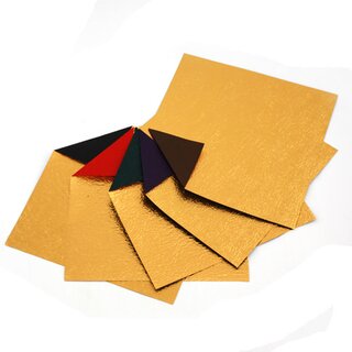 Metallic-Paper Double Color Momigami Gold 25 cm, 5 Blatt
