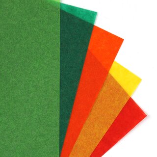 Seiden-Origami in 20 Farben, verschiedene Größen