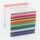 Ogawa Washi 10 cm Mix, 1000 Blatt farblich sortiert