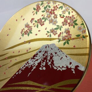 Handspiegel Aka Fuji 26 cm lang