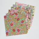 Uruwashi 15 cm, hochwertiges Washi mit Gold- und Silberdruck