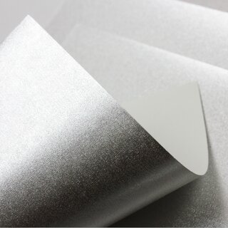 Origamipapier Silber-Washi 15 cm, 10 Blatt