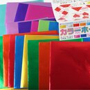 Origami Folie 15 cm, 12 Farben, 24 Blatt
