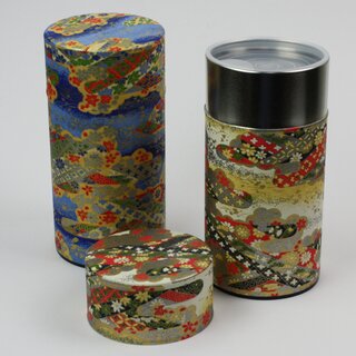 Teedosen Set Kira Yuzen-shi 2 x 300 g Fassungsvermögen