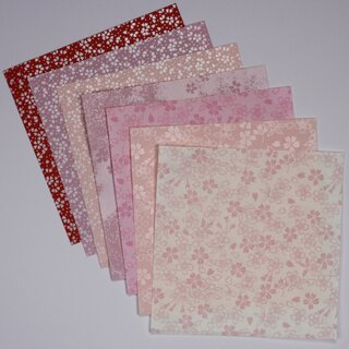 Origamipapier Washi Sakura Sakura, verschiedene Größen