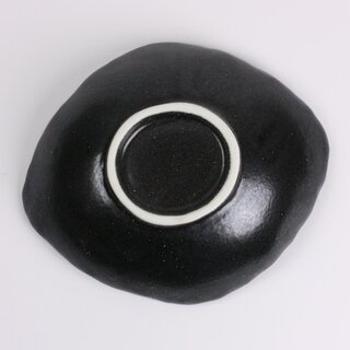 Rautenschale Kuro-Oribe 16 x 14 cm