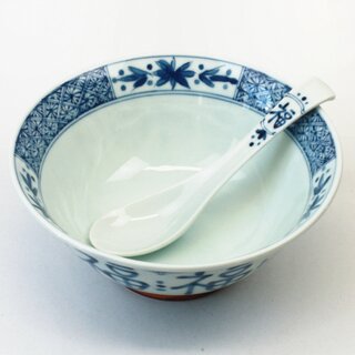 Ramensch�ssel Fuku (Gl�ck) 18,5 cm �, mit Renge