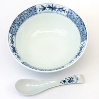 Ramensch�ssel Fuku (Gl�ck) 18,5 cm �, mit Renge