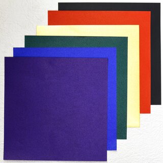 Double Color Metallic Papier Gold Mix, 18 x 18 cm, 10 Blatt