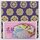 DC Flower Pattern Washi Chiyogami gold 15 cm
