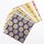DC Flower Pattern Washi Chiyogami gold 15 cm