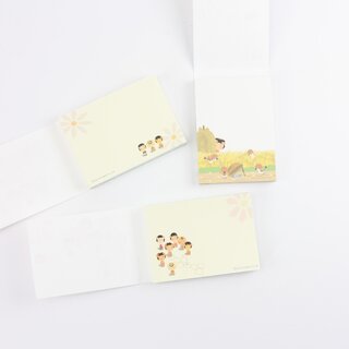 Mini-Notizblock 3er-Set Kokesh, 8,8 x 6,4 cm