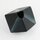 Ikebanagefäß Cube schwarz