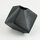 Ikebanagefäß Cube schwarz