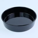 Ikebanaschale 28 cm, Basisschale schwarz