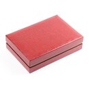 Karton in Postkartengröße, Urushi rot