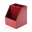 Notizzettelhalter & Stiftest�nder Urushi rot