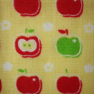 Taschentuch Äpfel 24,5 x 24,5 cm