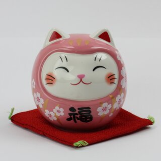 Nekodaruma, Manekineko+Daruma Kirschblten
