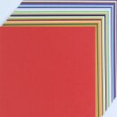 Nihon no Iro - Washi 12 cm, durchgefärbt, 100 Blatt in 20 Farben