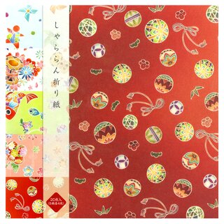 Shararan Washi Chiyogami 15 x 15cm, mit Anleitungen