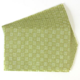 Tüten Ichimatsu grün, 12 x 20 cm, 20 Stück