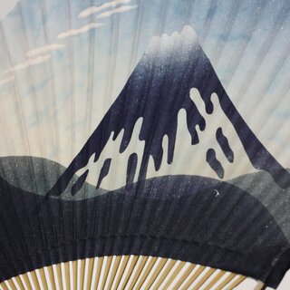 Blattf�cher Uchiwa Fujisan 38 x 24,5 cm