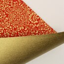 Origami Kabuto gold 18 cm, DC, mit Anleitung