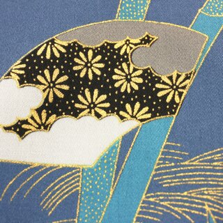 Kimono - Yukata Bambus blau