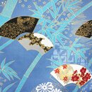 Kimono - Yukata Bambus blau