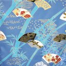 Kimono - Yukata Bambus blau