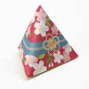 Tetra-Geschenktüten zum Aufklappen, 3er Set Blüten