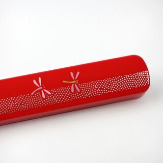 Essst�bchen mit Case Hana Tombo, rot, St�bchen mit Transportbeh�lter