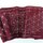 Sashiko Stickerei-Set 5 Untersetzer rot, mit Garn & Nadel