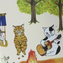 Teedose mit Katzenmotiven, Bonbondose