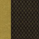 Double Color Washi Takumi Hanabishi schwarz-gold 25 cm