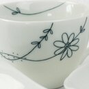 Kaffeegedeck Flower Line, 3 tlg.