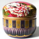 Teedose Hofdame "Junihitoe", Bonbondose  rosa