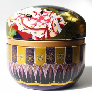 Teedose Hofdame Junihitoe,  Bonbondose schwarz