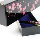 Stiftebox mit Kugelschreiber Kirschblüte