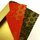 Double Color Takumi schwarz,Rückseite gold 47 x 31 cm