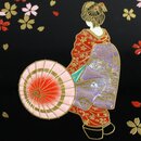 Kleine Schmuckbox Maiko schwarz