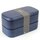 Bentobox zweistöckig, blau