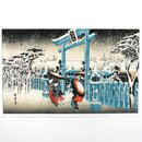 Washi Bildbogen Toori im Schnee 45 x 28 cm