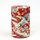 Teedose Kranich 100 g, rot, mit Metalldeckel