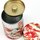Teedose Kranich 100 g, rot, mit Metalldeckel