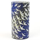 Teedose Kraniche 200 g, blau, mit Metalldeckel